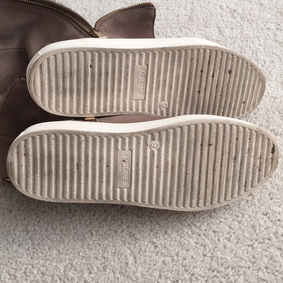 J/Slides Fur ankle booties 9 - Picture 4 of 5